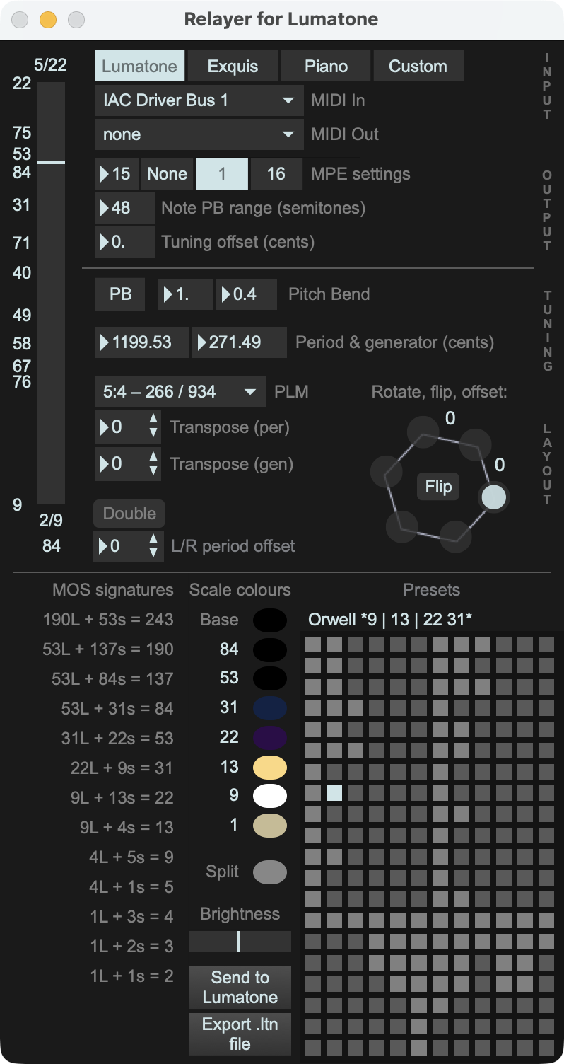 <RelayerForLumatone>